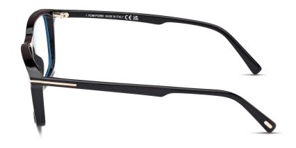 Tom Ford TF5959-B Shiny Black glasses - Shiny Black - Side View