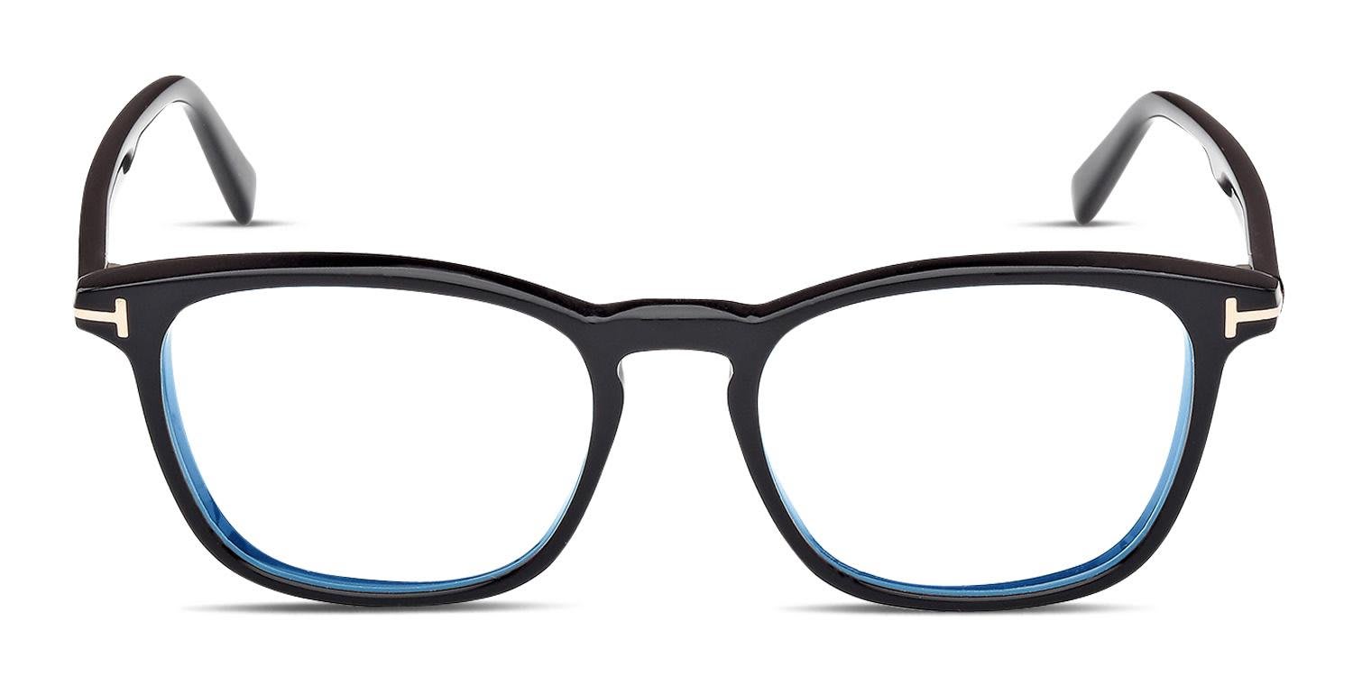 Tom Ford TF5960-B Shiny Black glasses - Shiny Black - Frontal View