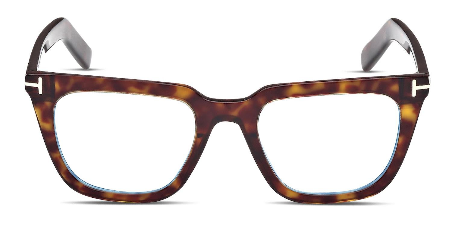 Tom Ford TF5963-B Tortoise glasses - Tortoise - Frontal View