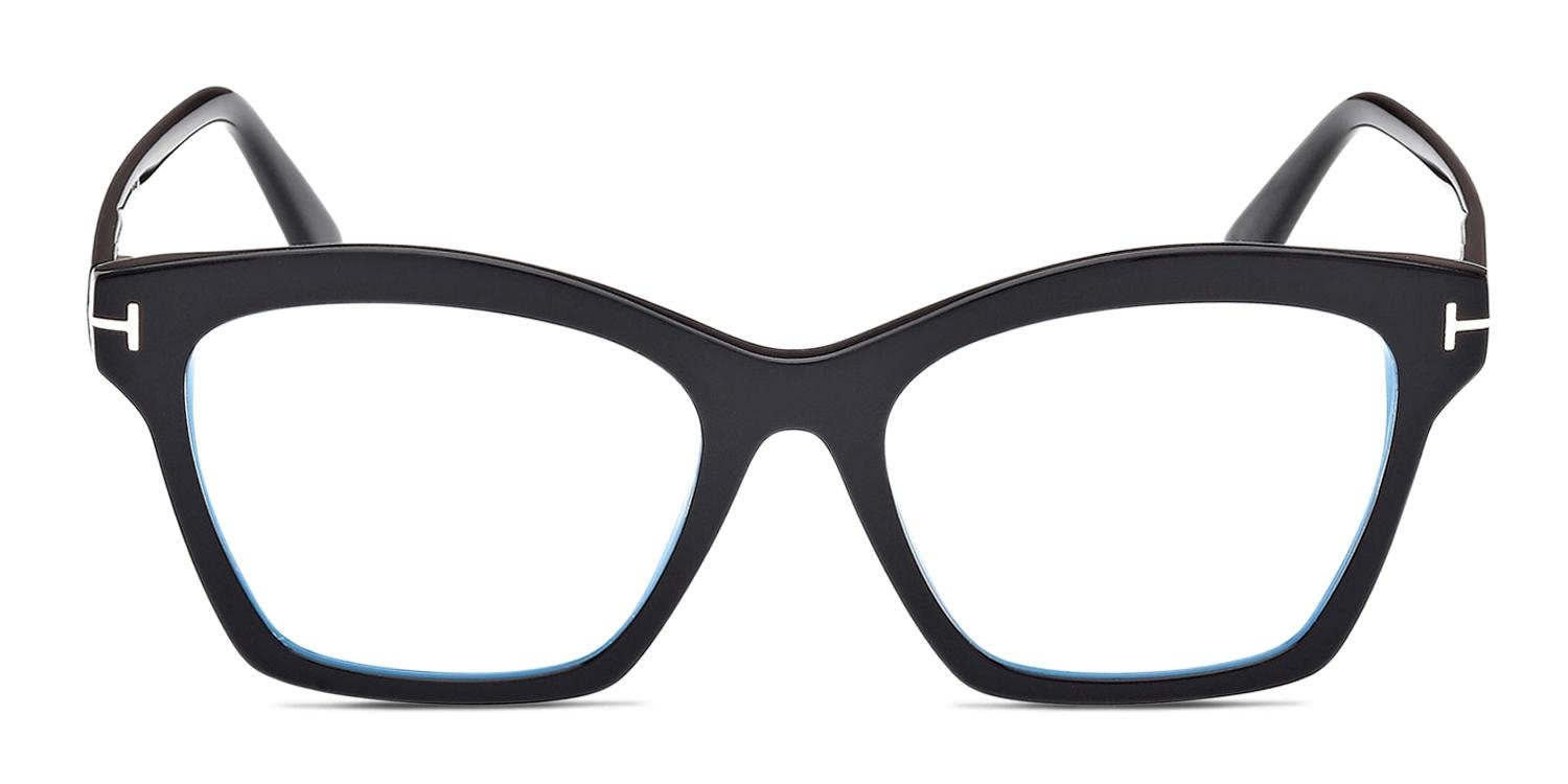 Tom Ford TF5965-B Shiny Black glasses - Shiny Black - Frontal View