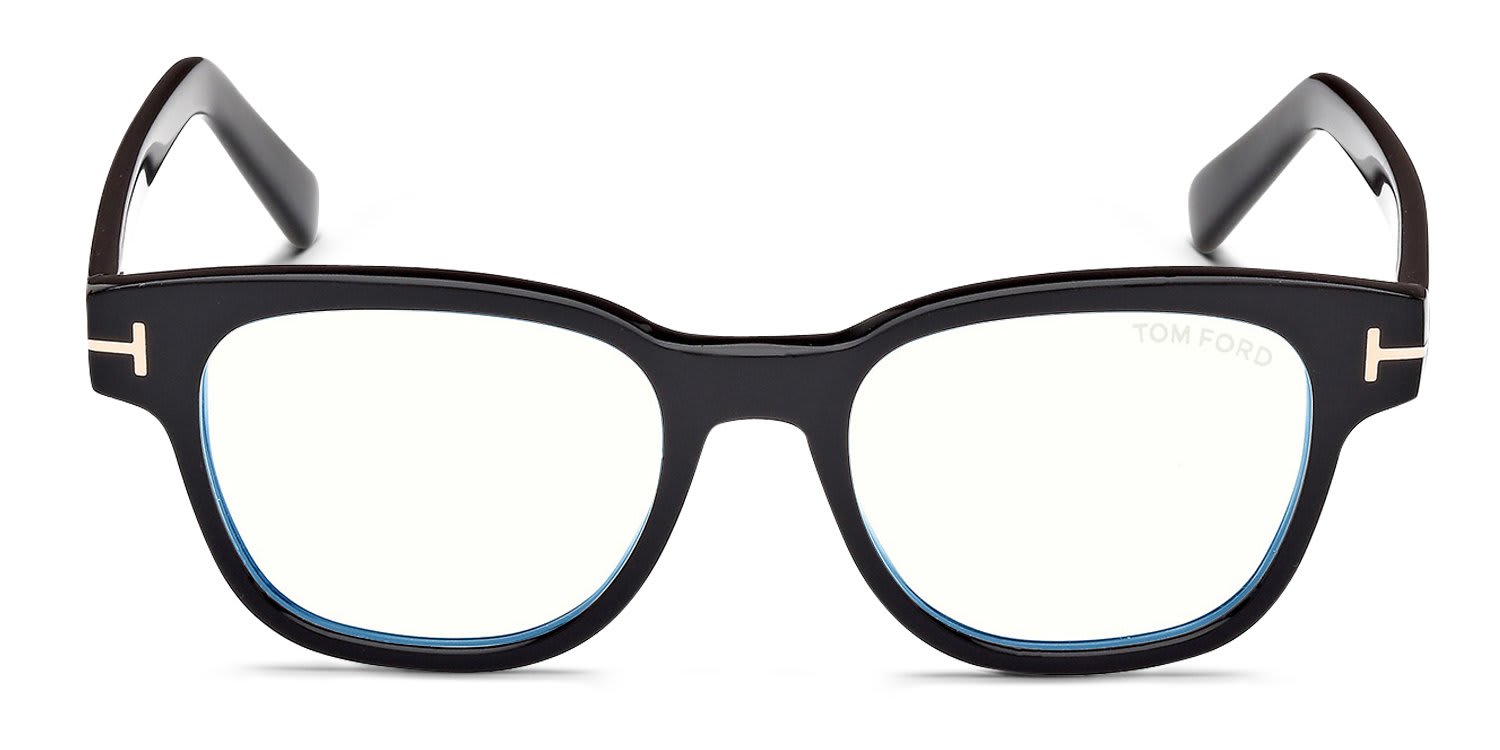 Tom Ford TF5977-B Shiny Black glasses - Shiny Black - Frontal View