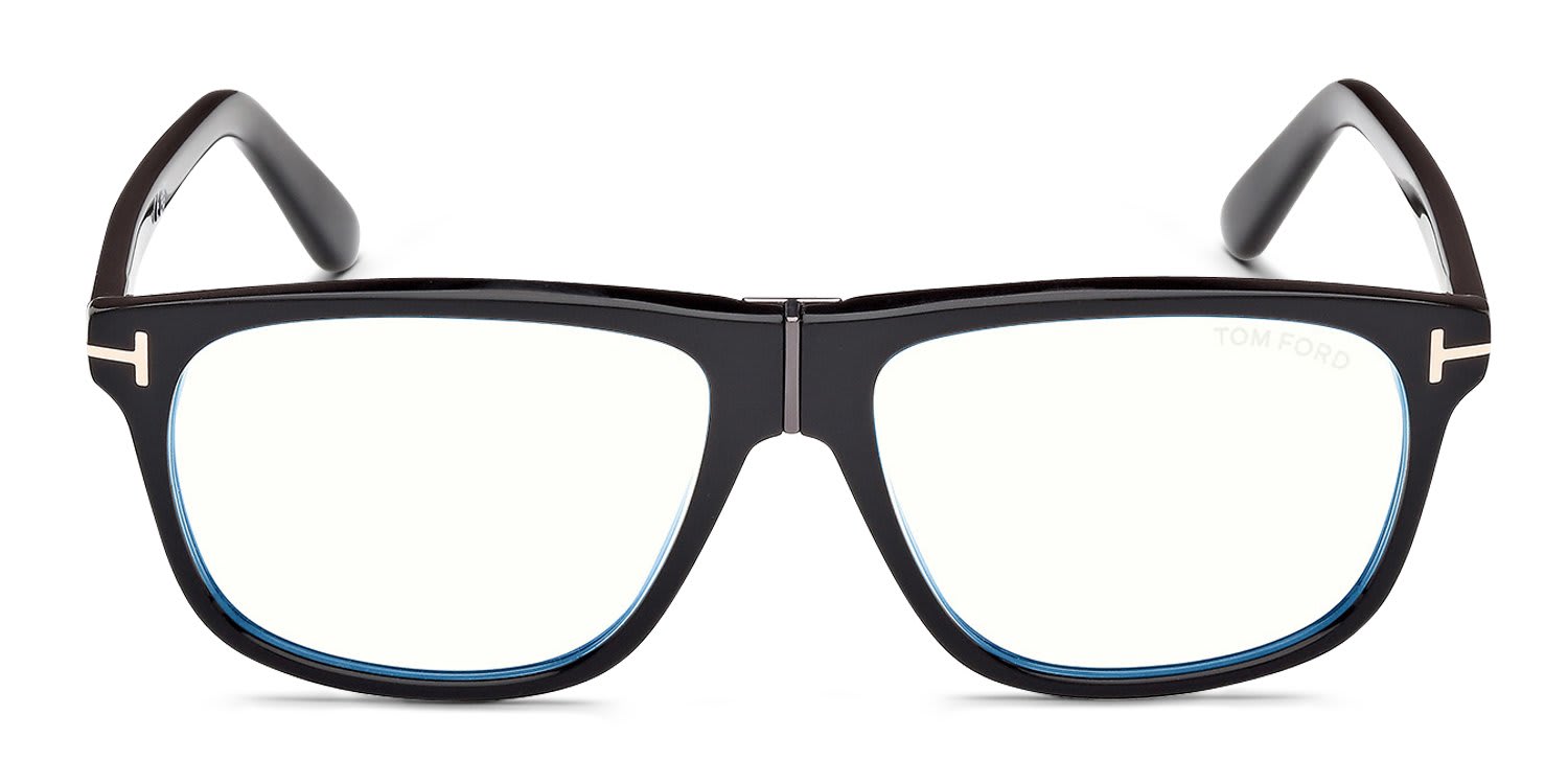 Tom Ford TF5978-B Shiny Black glasses - Shiny Black - Frontal View