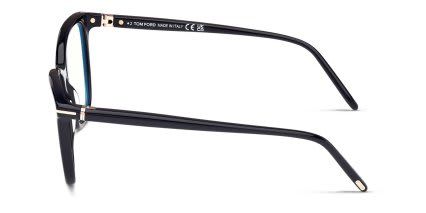 Tom Ford TF5989-B Shiny Black glasses - Shiny Black - Side View