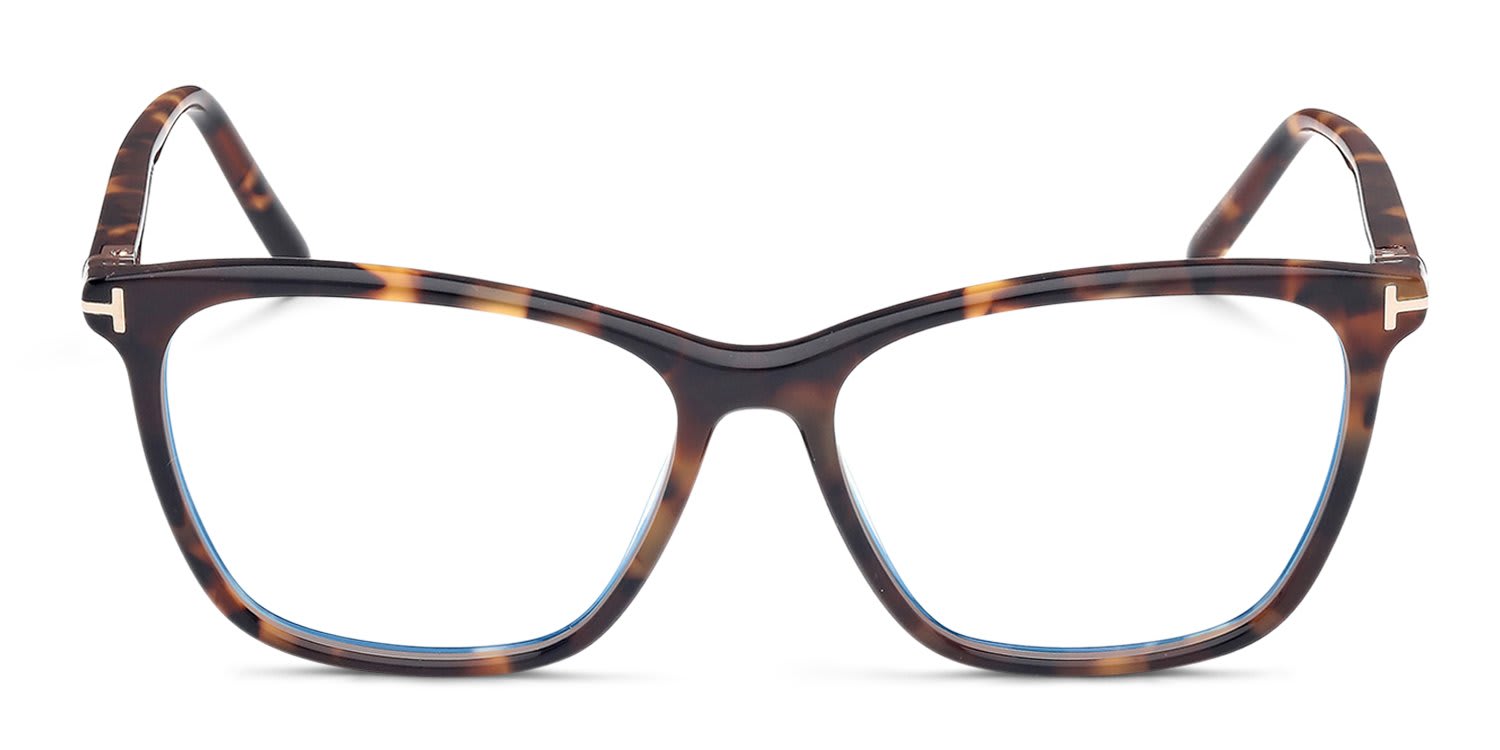 Tom Ford TF5989-B Tortoise glasses - Tortoise - Frontal View