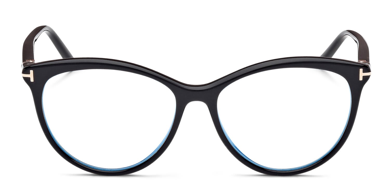 Tom Ford TF5990-B Shiny Black glasses - Shiny Black - Frontal View