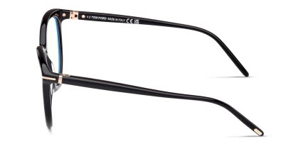 Tom Ford TF5990-B Shiny Black glasses - Shiny Black - Side View