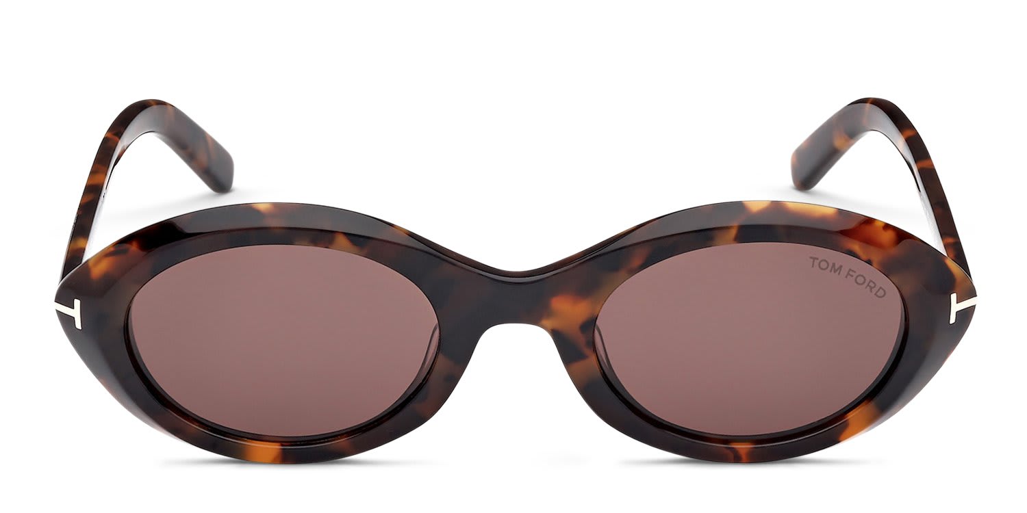 Tom Ford TF1186 Carmen Tortoise glasses - Tortoise - Frontal View
