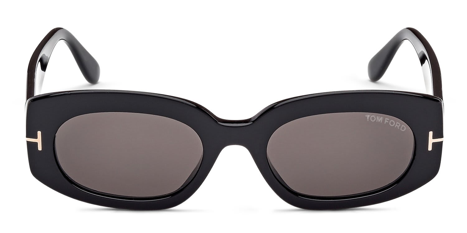 Tom Ford TF1187 Cielle Shiny Black glasses - Shiny Black - Frontal View