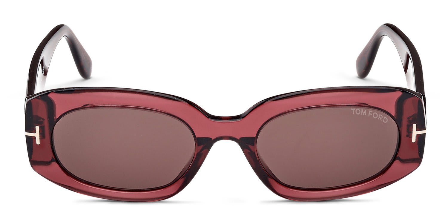 Tom Ford TF1187 Cielle Red glasses - Red - Frontal View
