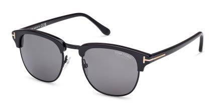 Tom Ford TF0248 Henry Shiny Black glasses - Shiny Black - Angle View