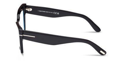 Tom Ford TF6026-B Shiny Black glasses - Shiny Black - Side View