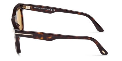 Tom Ford TF1207 Lelio Tortoise, Brown glasses - Tortoise / Brown - Side View