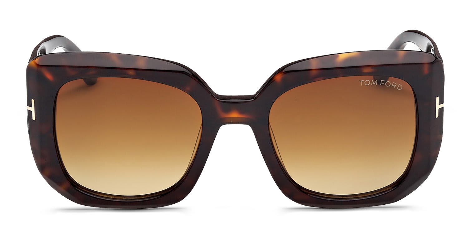 Tom Ford TF1220 Carla-02 Brown, Tortoise glasses - Brown / Tortoise - Frontal View