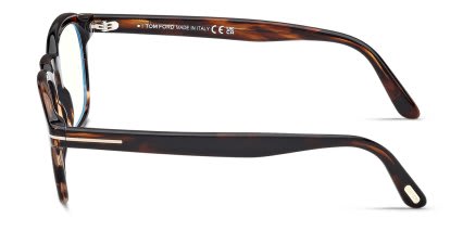 Tom Ford TF6033-B Tortoise glasses - Tortoise - Side View