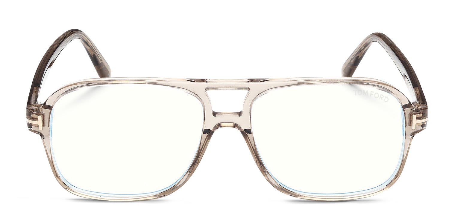 Tom Ford TF6058-B Beige glasses - Beige - Frontal View