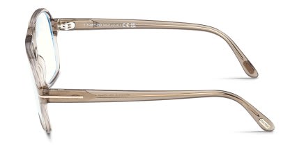 Tom Ford TF6058-B Beige glasses - Beige - Side View