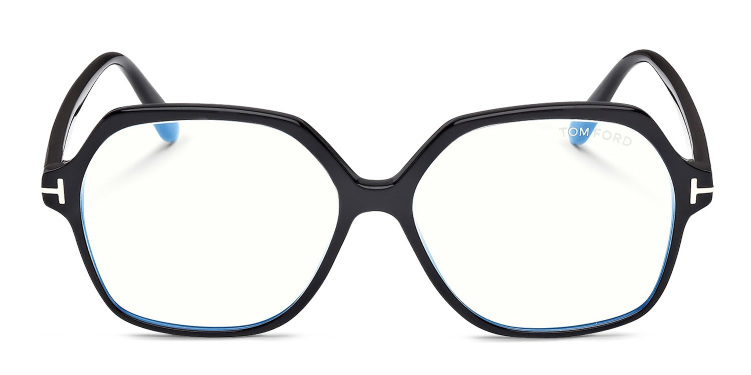 Tom Ford TF6062-B Shiny Black glasses - Shiny Black - Frontal View