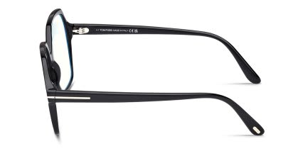 Tom Ford TF6062-B Shiny Black glasses - Shiny Black - Side View