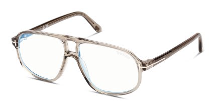 Tom Ford FT6082-B Gray glasses - Gray - Angle View