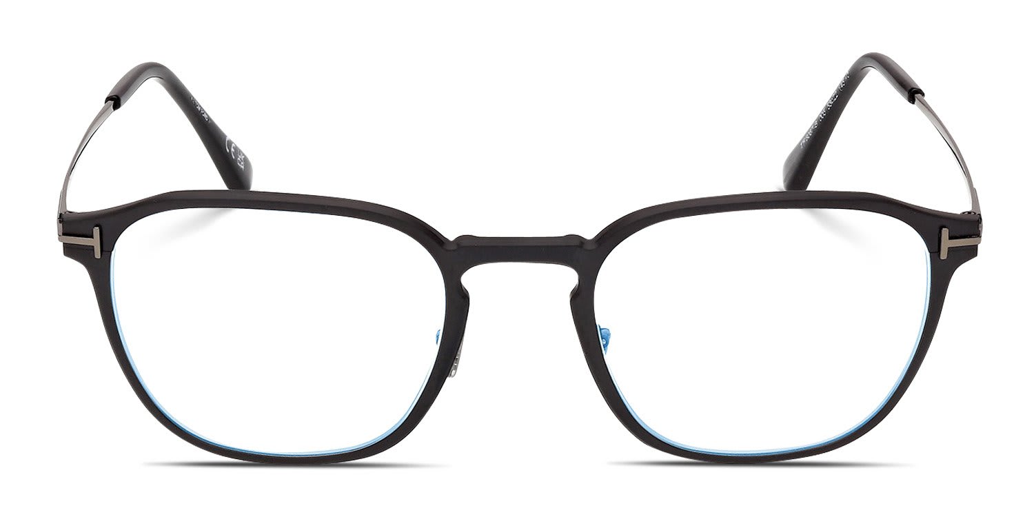 Tom Ford FT6087-B Black glasses - Black - Frontal View