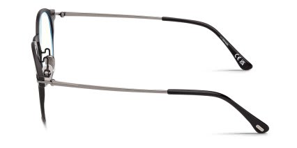 Tom Ford FT6088-B Black glasses - Black - Side View