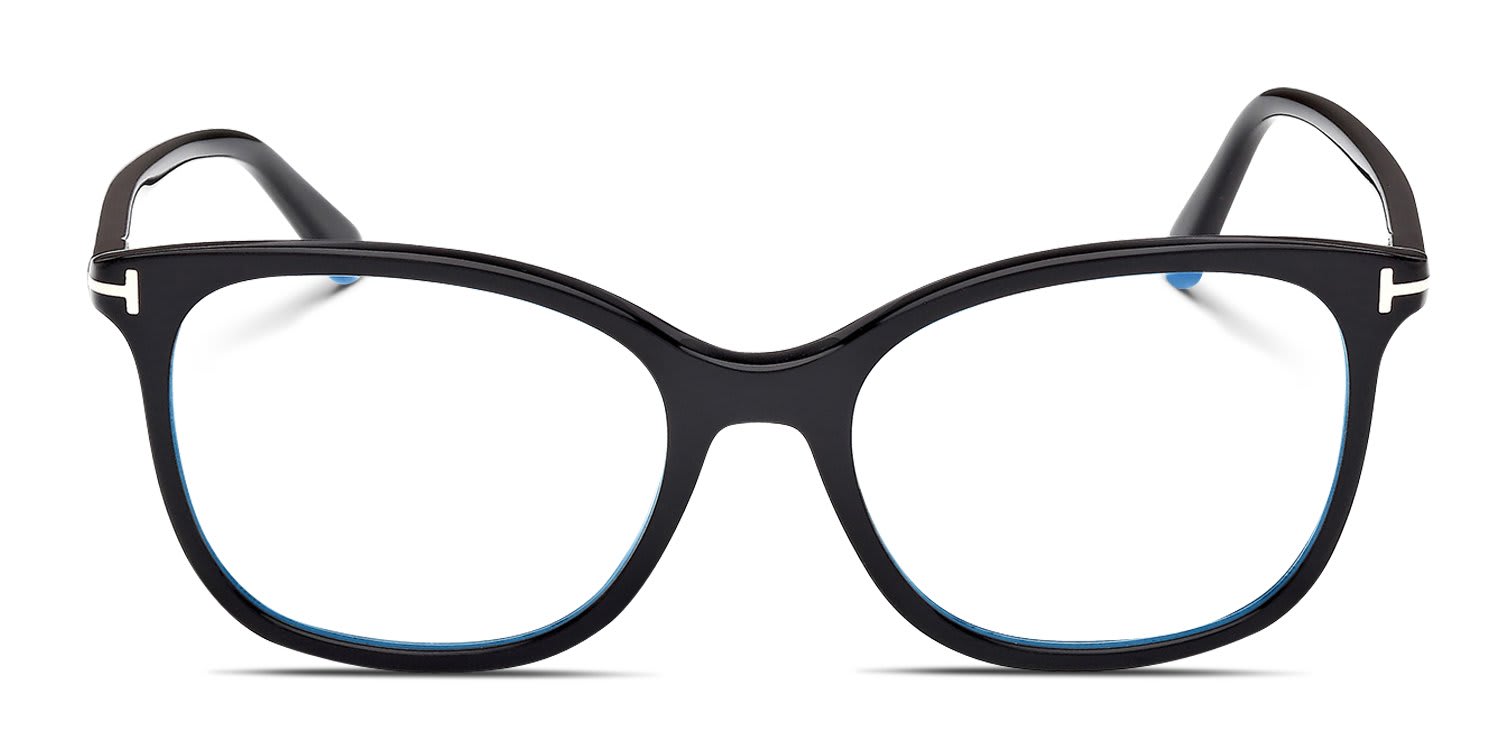 Tom Ford FT6089-B Black glasses - Black - Frontal View