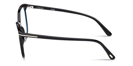 Tom Ford FT6089-B Black glasses - Black - Side View