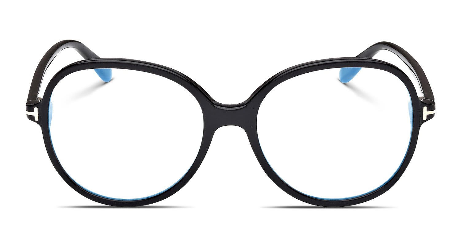 Tom Ford FT6090-B Black glasses - Black - Frontal View