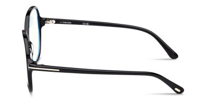 Tom Ford FT6090-B Black glasses - Black - Side View