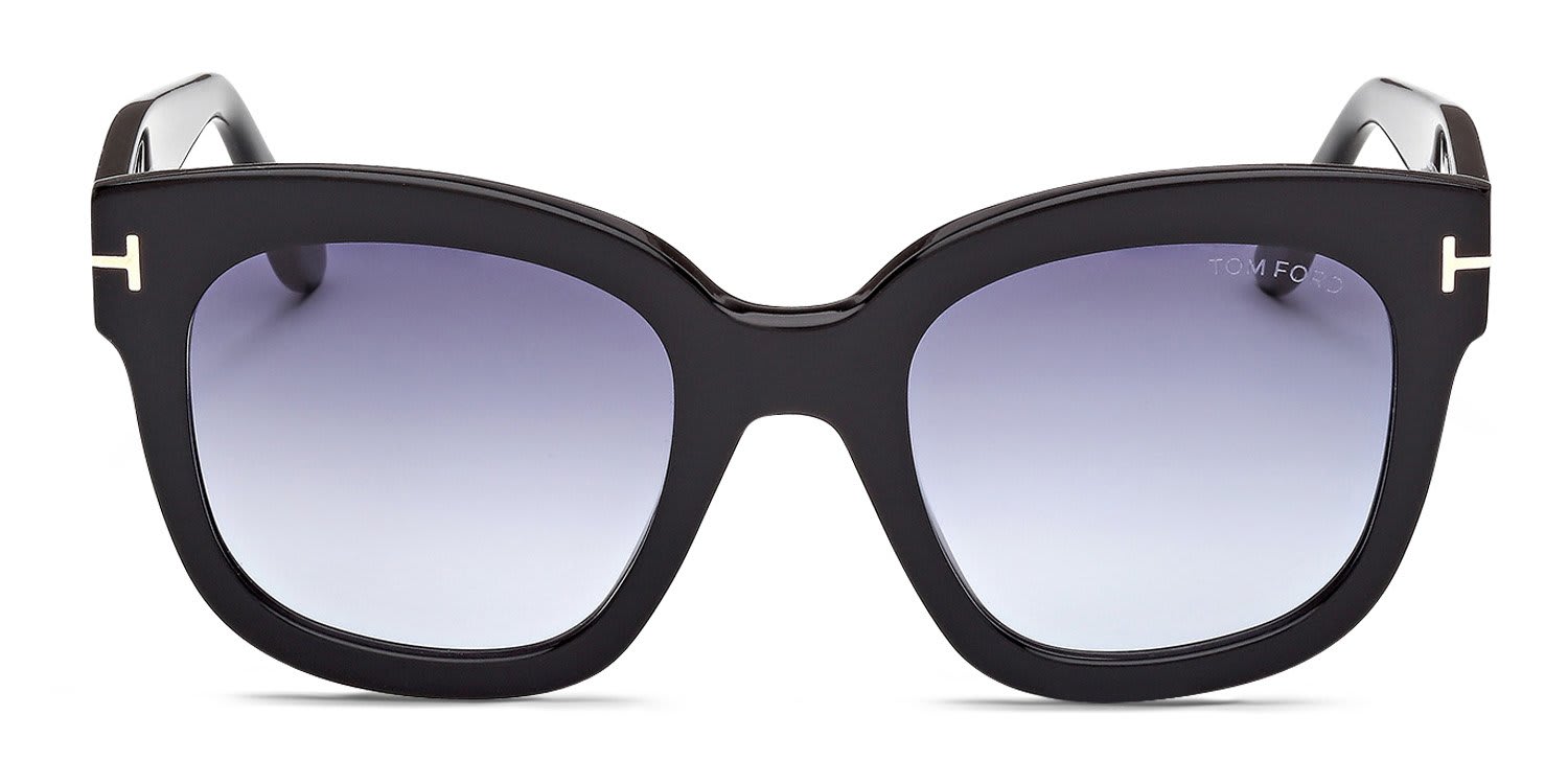 Tom Ford TF0613 Beatrix-02 Black glasses - Black - Frontal View