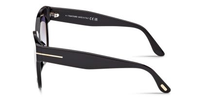 Tom Ford TF0613 Beatrix-02 Black glasses - Black - Side View