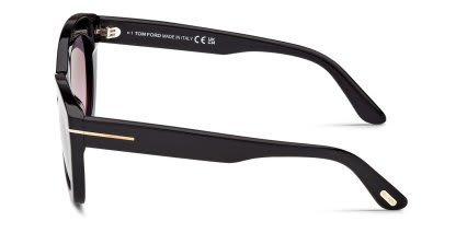 Tom Ford TF1285 Linda-02 Black glasses - Black - Side View
