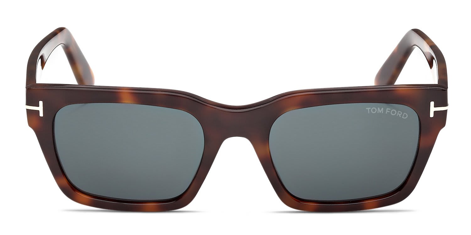 Tom Ford FT1333 Andy Beige, Tortoise, Blue glasses - Beige / Tortoise / Blue - Frontal View