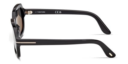 Tom Ford FT1342 Lana Black, Gray glasses - Black / Gray - Side View