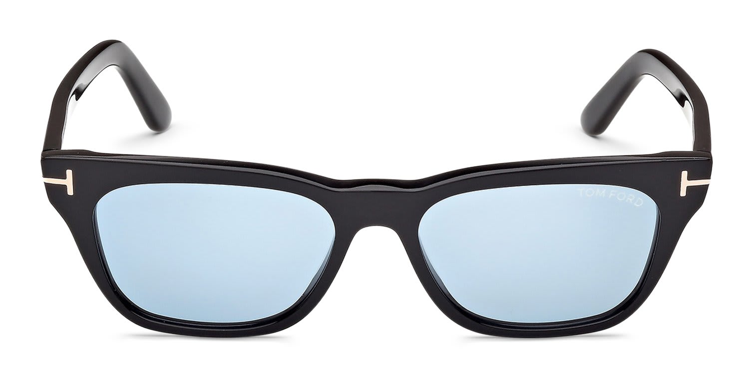 Tom Ford FT1362 Black, Blue glasses - Black / Blue - Frontal View
