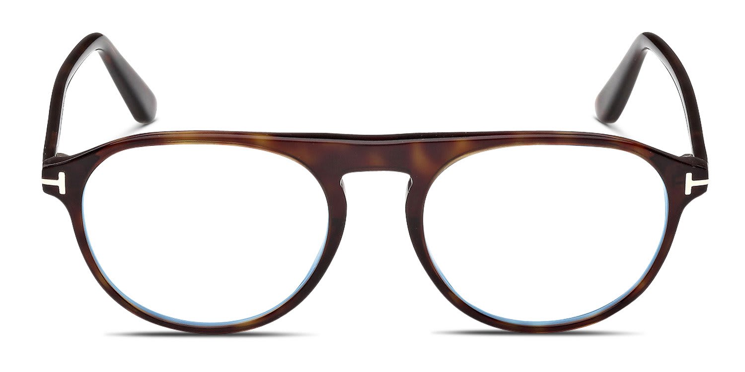 Tom Ford FT6118-B Tortoise glasses - Tortoise - Frontal View