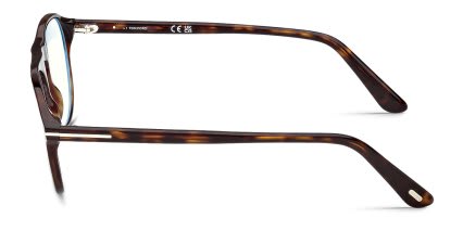 Tom Ford FT6118-B Tortoise glasses - Tortoise - Side View