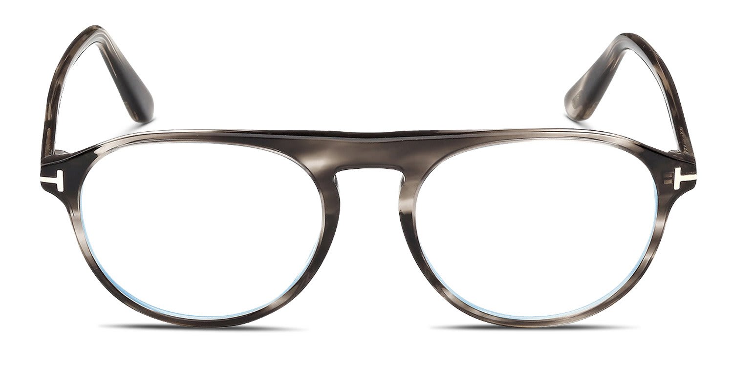 Tom Ford FT6118-B Tortoise glasses - Tortoise - Frontal View