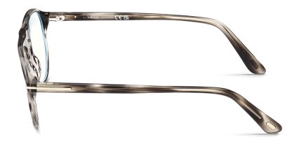 Tom Ford FT6118-B Tortoise glasses - Tortoise - Side View