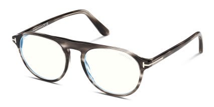 Tom Ford FT6118-B Tortoise glasses - Tortoise - Angle View