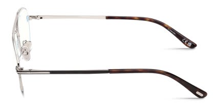 Tom Ford FT6128-B Silver glasses - Silver - Side View