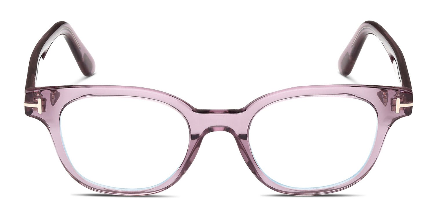 Tom Ford FT6130-B Purple glasses - Purple - Frontal View