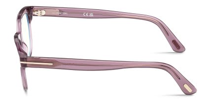 Tom Ford FT6130-B Purple glasses - Purple - Side View