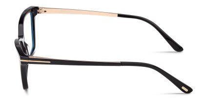 Tom Ford FT6135-B Black glasses - Black - Side View