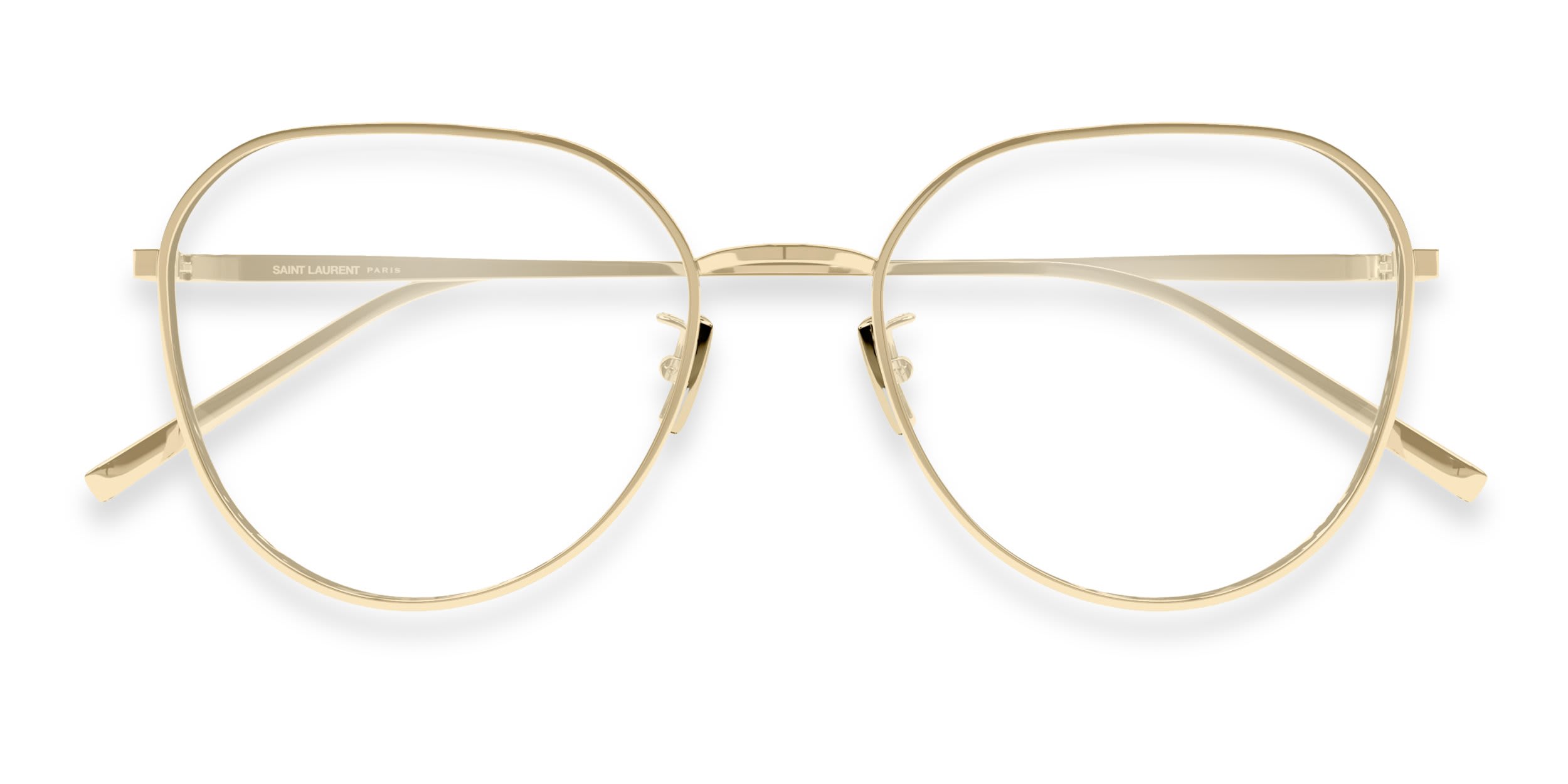 Saint Laurent SL484 Gold glasses - Gold - Frontal View