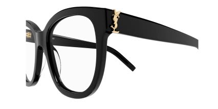 Saint Laurent SLM97 Black glasses - Black - Side View