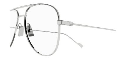 Saint Laurent CLASSIC 11 YSL Silver glasses - Silver - Side View