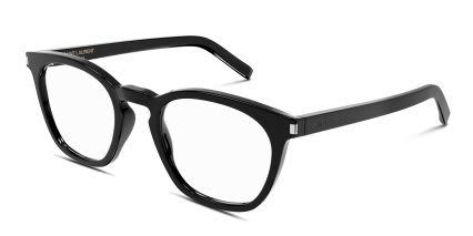 Saint Laurent SL28 Black glasses - Black - Angle View