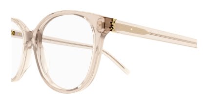 Saint Laurent SLM112 Beige glasses - Beige - Side View