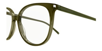 Saint Laurent SL39 Green glasses - Green - Side View